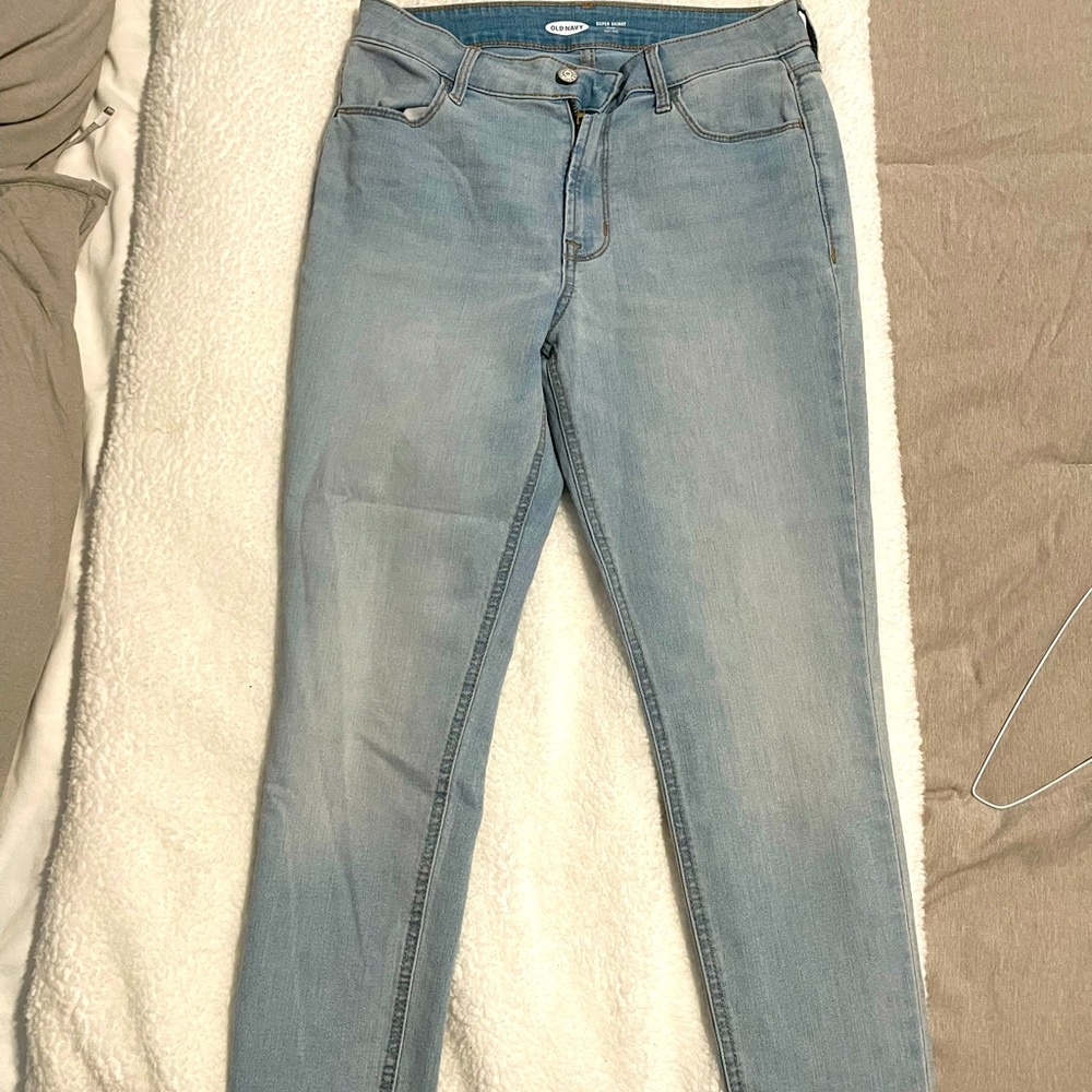 old navy super skinny jeans. women’s size 4